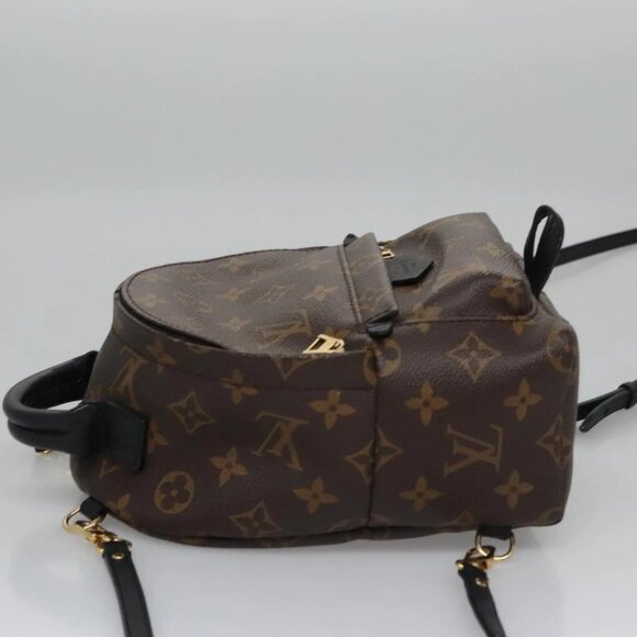 LOUIS VUITTON Monogram Palm Springs MINI Backpack M44873 LV Auth 114450V - Picture 6 of 16